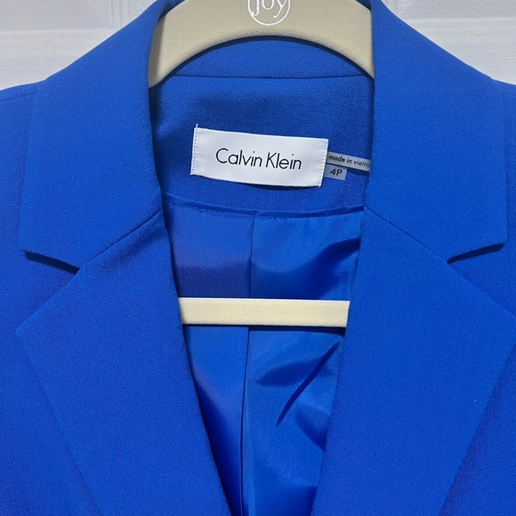 Calvin Klein Blazer Women’s Size 4P - Picture 5 of 5